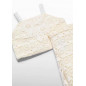 Conjunto pantalón crochet niña Crudo-Abel & Lula