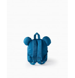 Mochila con Orejitas para Bebé y Niño 'Mickey', Azul-Zippy