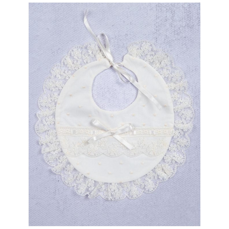 Babero organza bordada – Mikamama