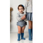 Conjunto  Peto Volante y Camisa Flores-CMP Tex