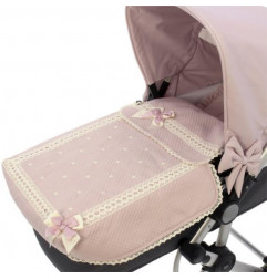 Saco de Coche 3 usos Bodoques Lencero Rosa Empolvado-Rosy Fuentes