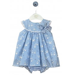 Vestido Coco Blue+Culote-Valentina