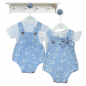 Conjunto Coco Blue Camisa de Algodón+ Ranita-Valentina