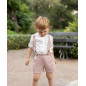 Conjunto Camisa + Short Lino Maquillaje-Coco Ceremonia