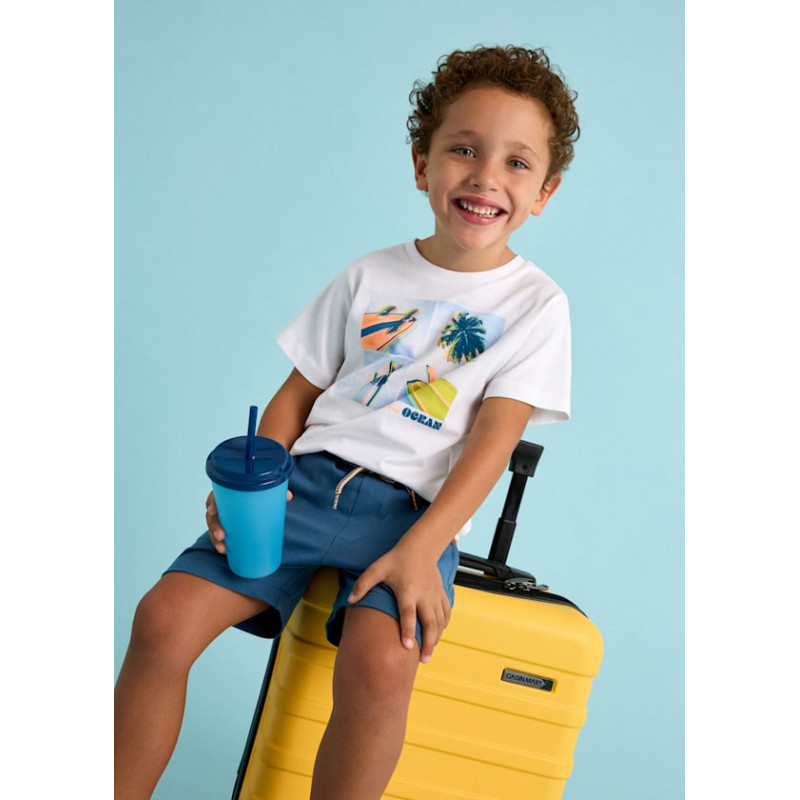 Conjunto bermuda y camiseta surf niño regata-Mayoral