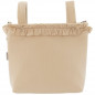 Talega o Bolso Silla Muselina Camel-Rosy Fuentes