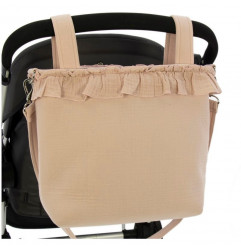 Talega o Bolso Silla Muselina Camel-Rosy Fuentes