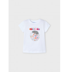 Camiseta estampada niña-Mayoral