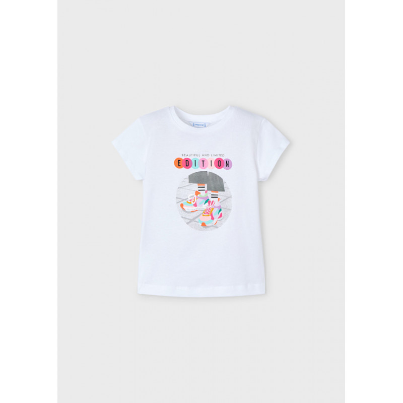 Camiseta estampada niña-Mayoral