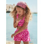 Conjunto pantalón corto y top arandela niña magenta-Mayoral