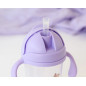 Taza aprendizaje step 3 300ml con asas conejo lavanda-Kiokids